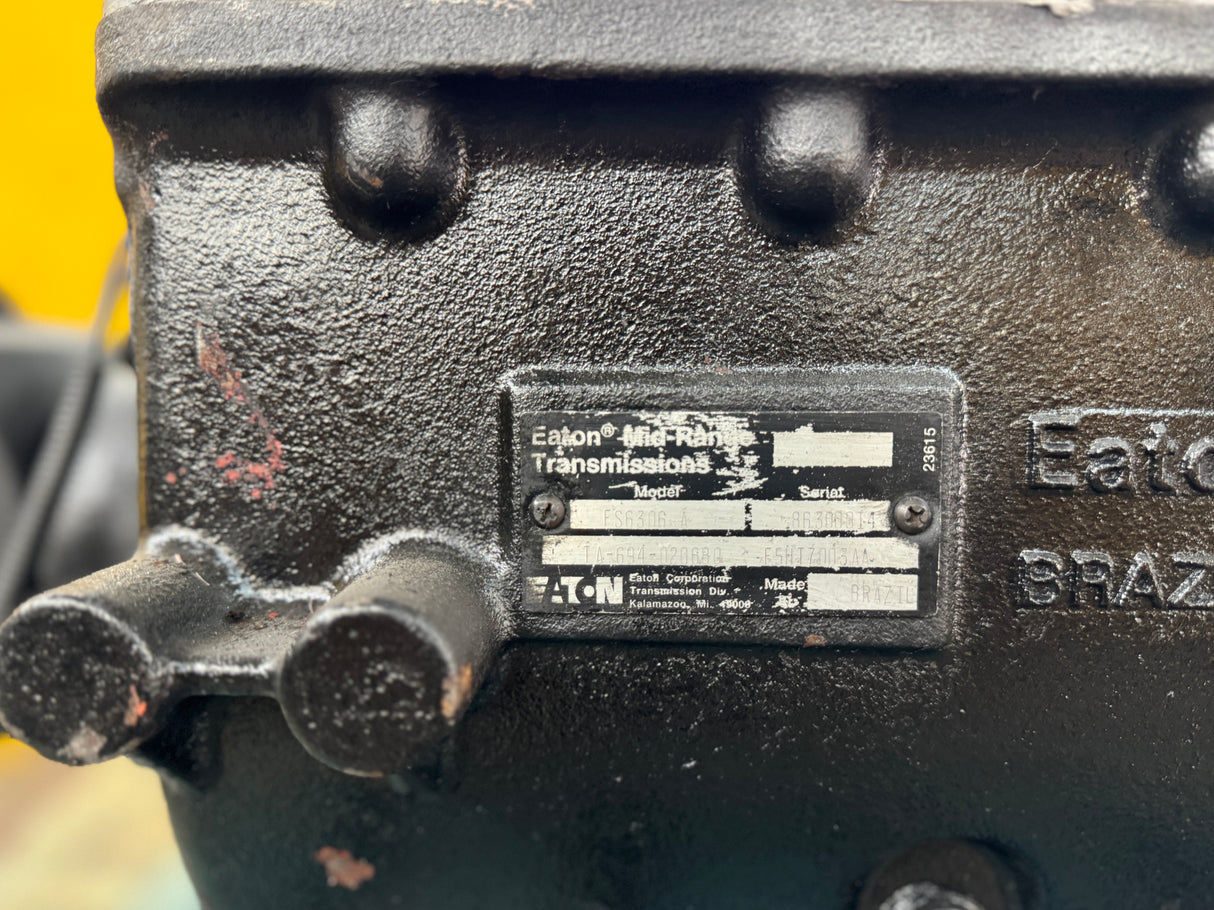 Eaton Fuller FS6306A Transmission For Sale, 6 Speed, TA-694-020680