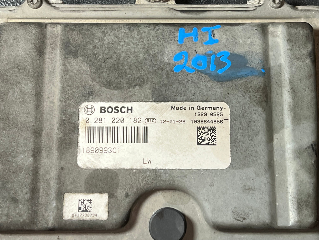 2013 International DuraStar 4300 Aftertreatment Control Module (ACM) Part # 1890993C1, Bosch Part # 0 281 020 182