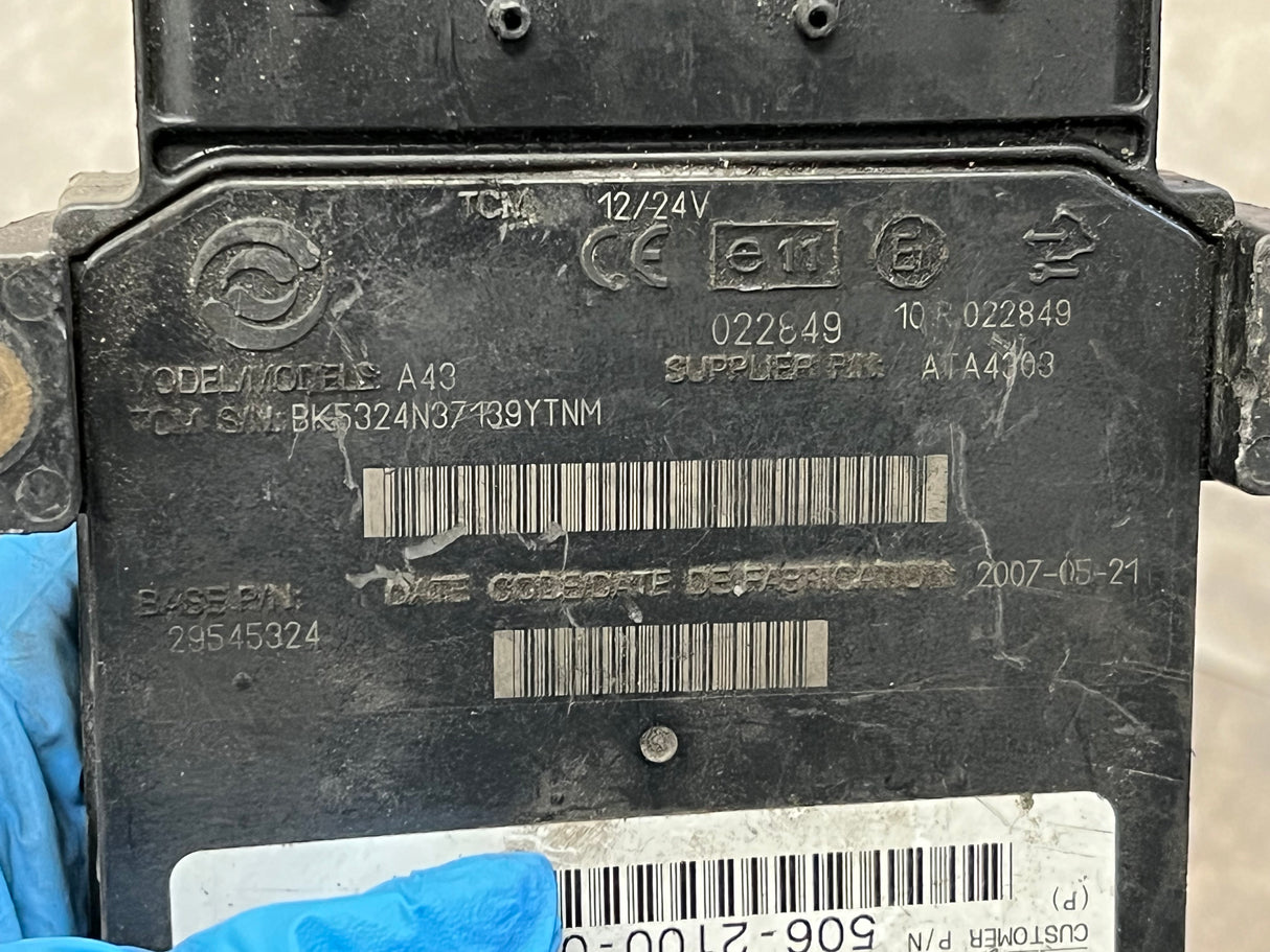 2007 Allison B400 Transmission Control Module (TCM) Part # 29545324