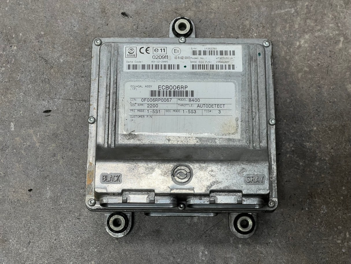 2005 Allison B400 Transmission Control Module (TCM) Part # 29541227