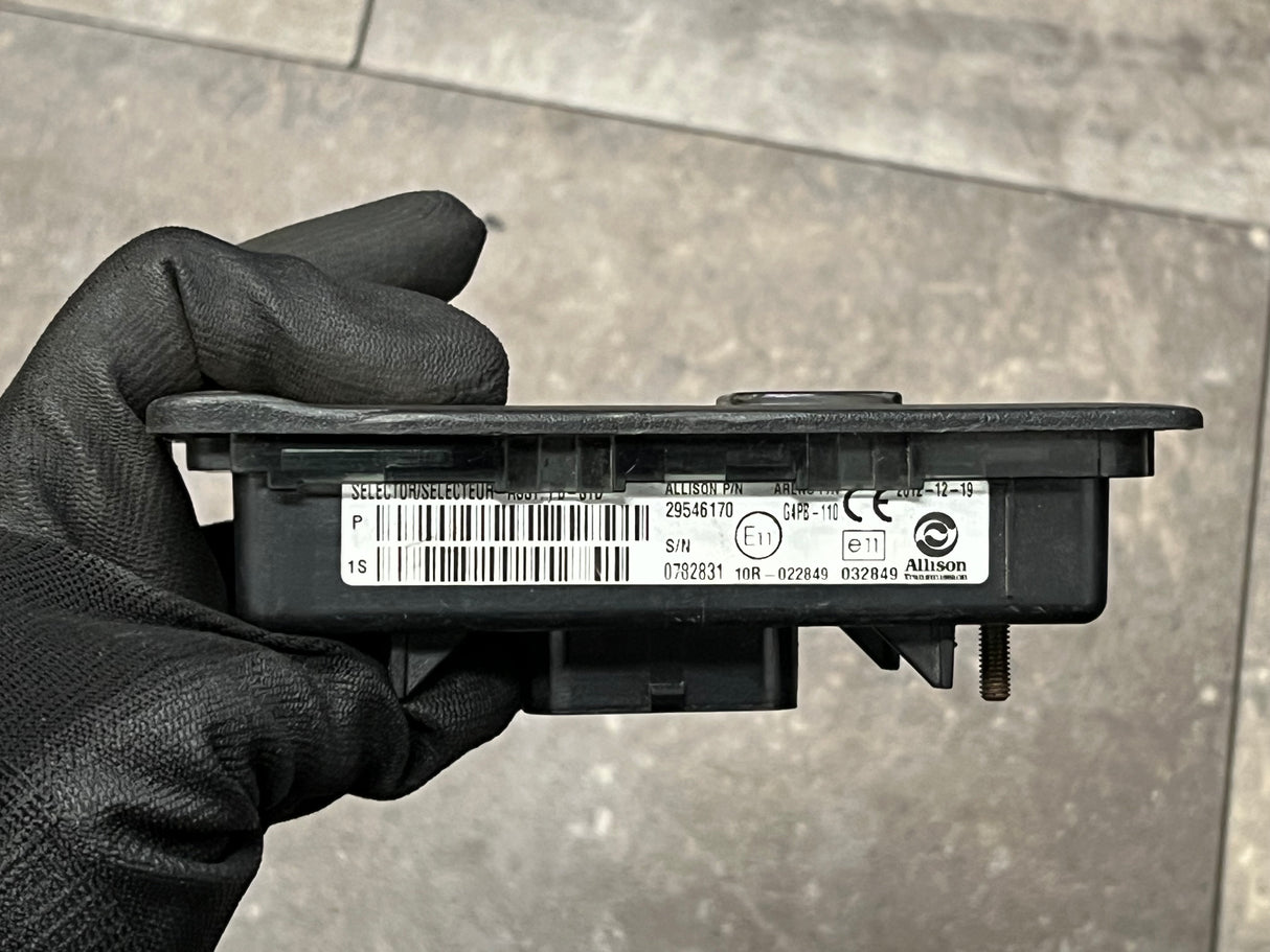 2011 Allison Transmission Electronic Shifter Selector Part# 29546170