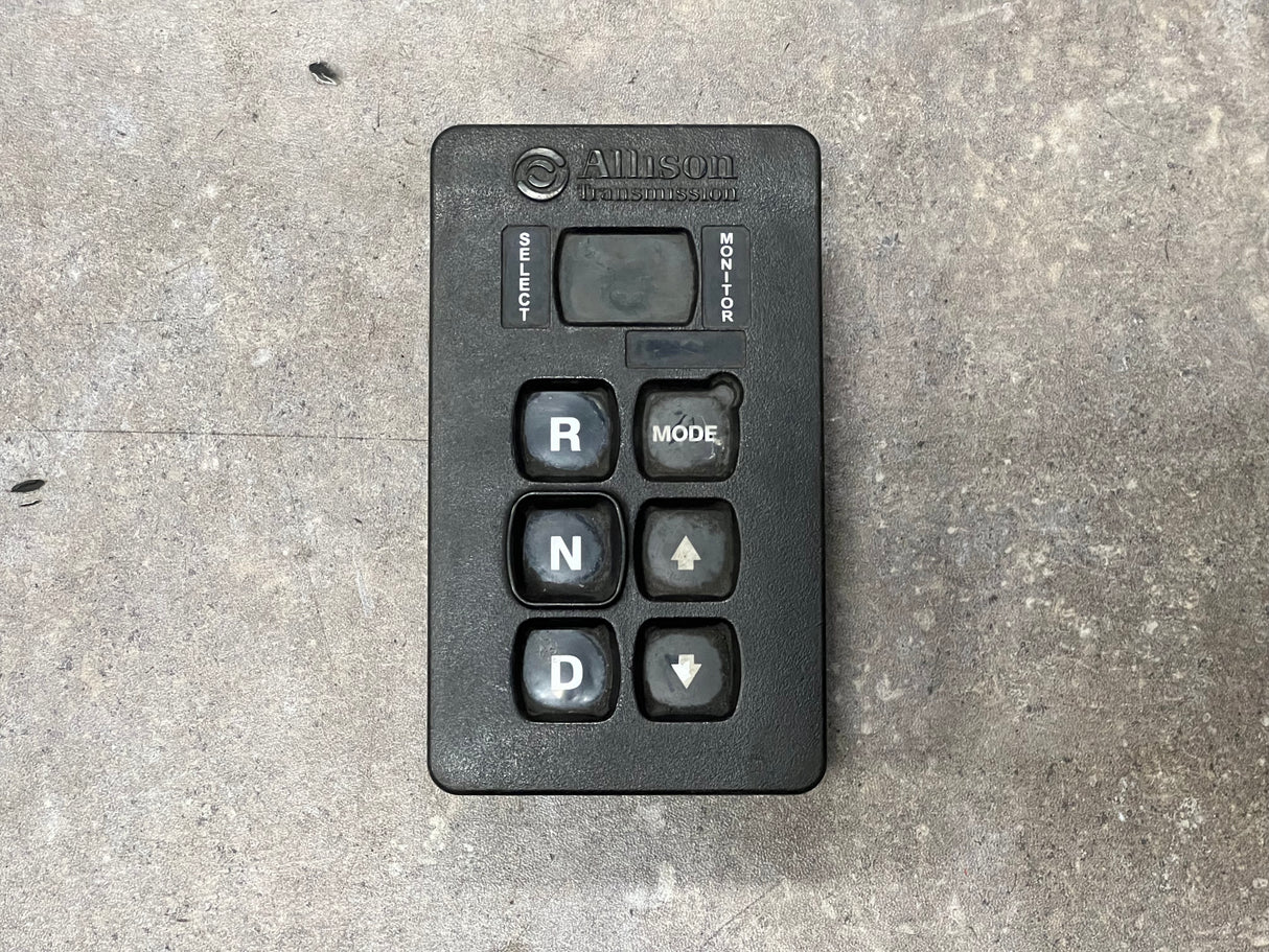 2006 Allison Transmission Push Button Electronic Shift Pad Part # 29544830