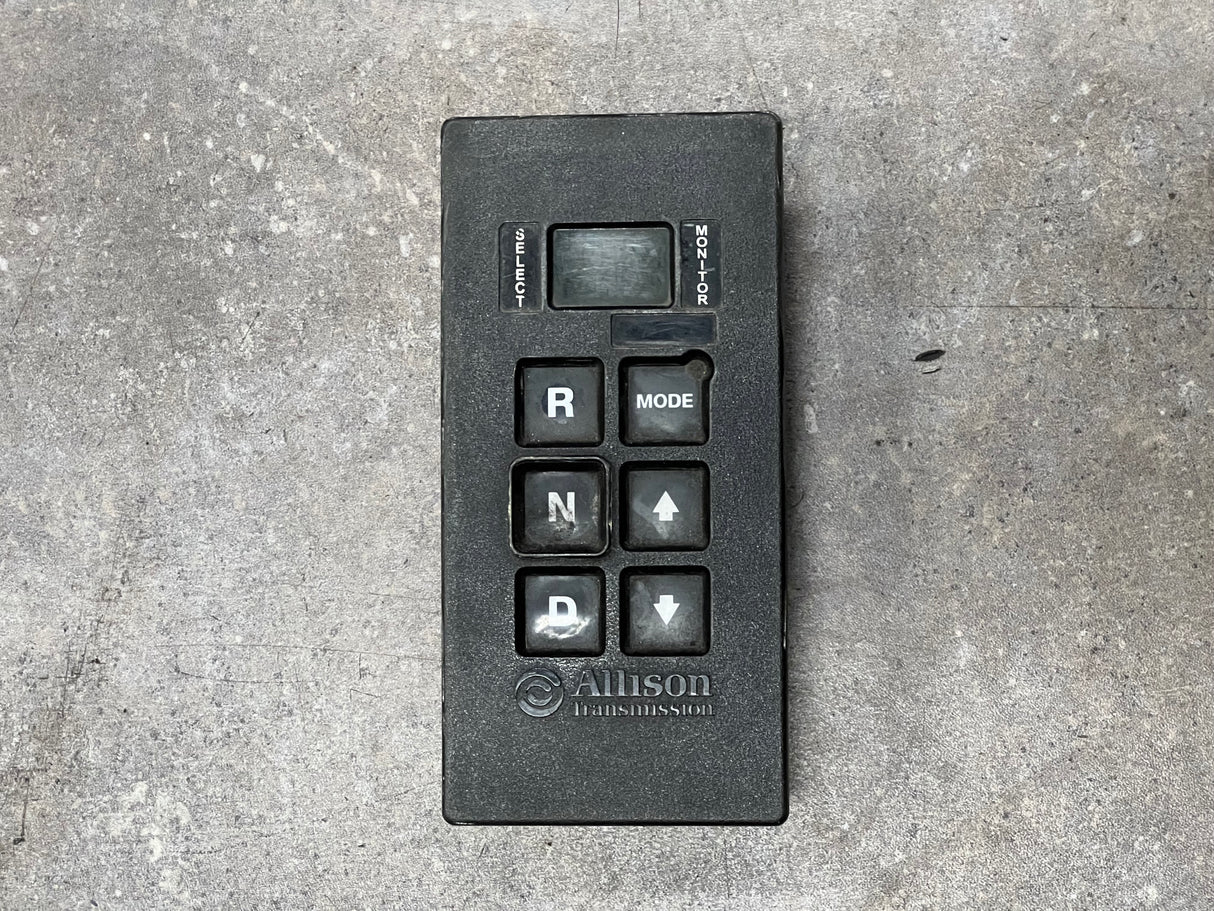 2009 Allison Transmission Push Button Electric Shift Pad 29546171