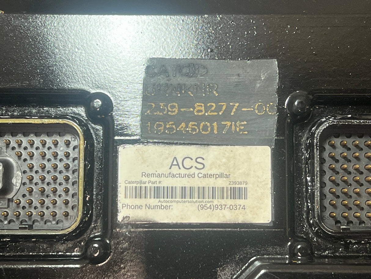 2005 Caterpillar C7 Engine Control Module (ECM) Part # 239-8277-00, 70-PIN, KAL PREFIX