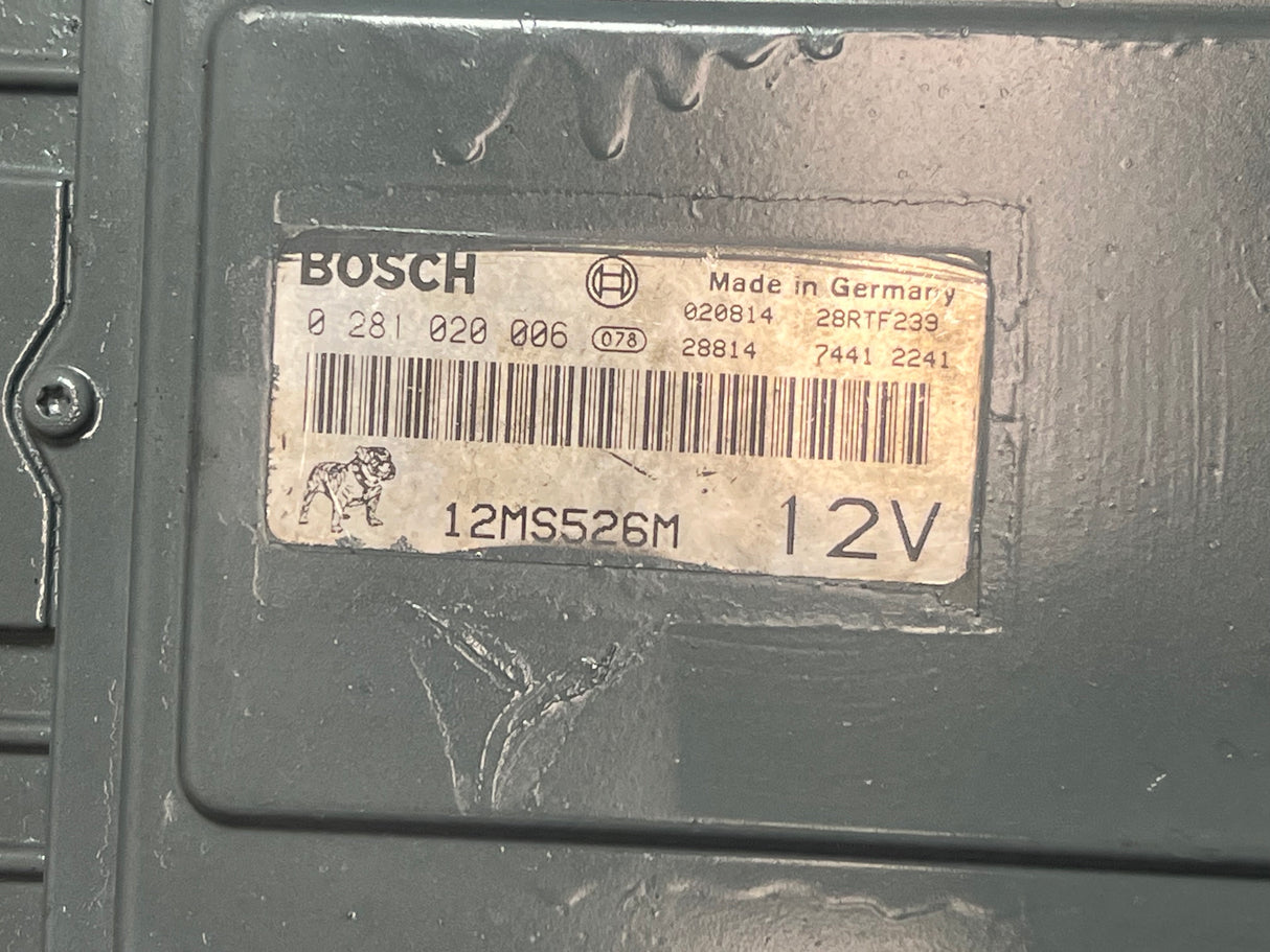 Mack AMI Engine Control Module (ECM) Part # 12MS526M, Bosch Part # 0 281 020 006