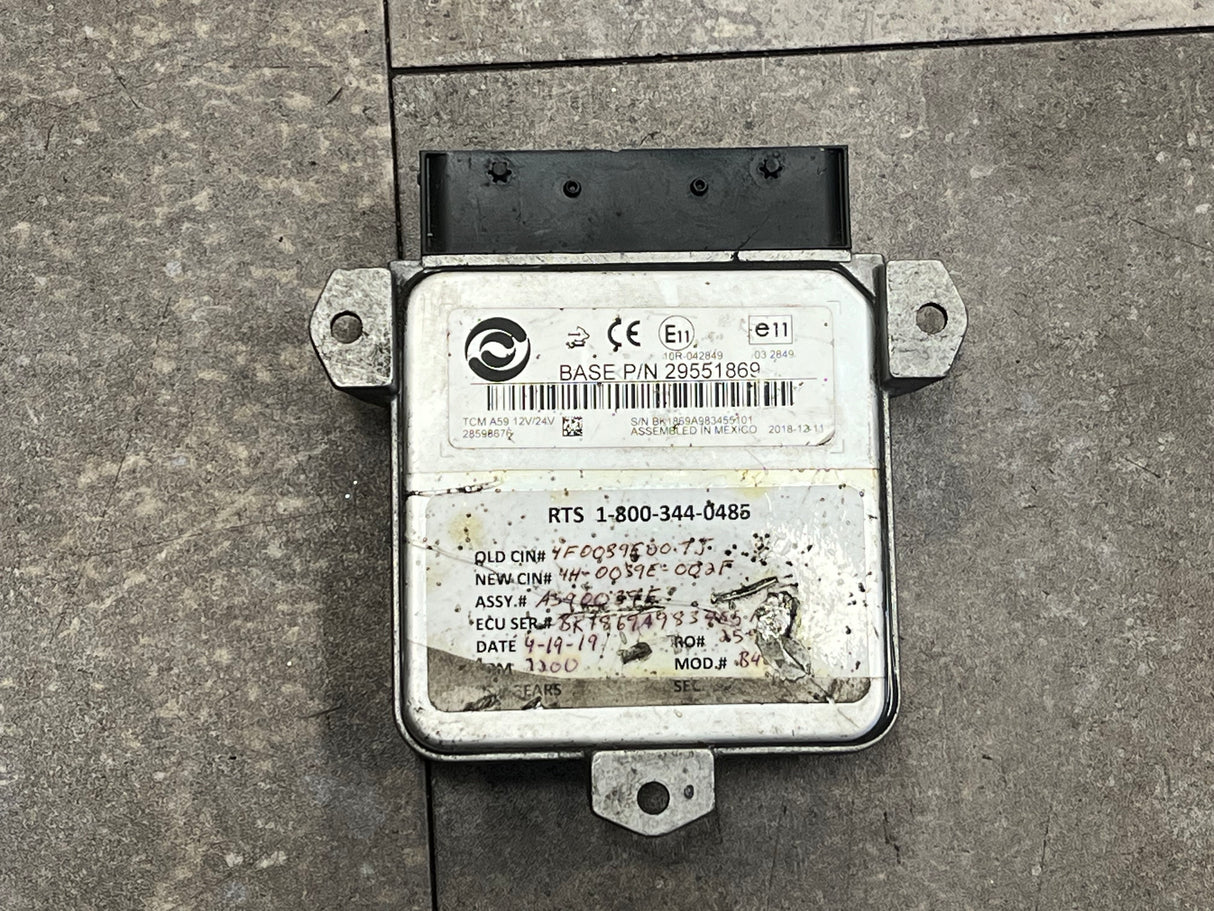 2018 Allison B400 Transmission Control Module (TCM) Part # 29551869