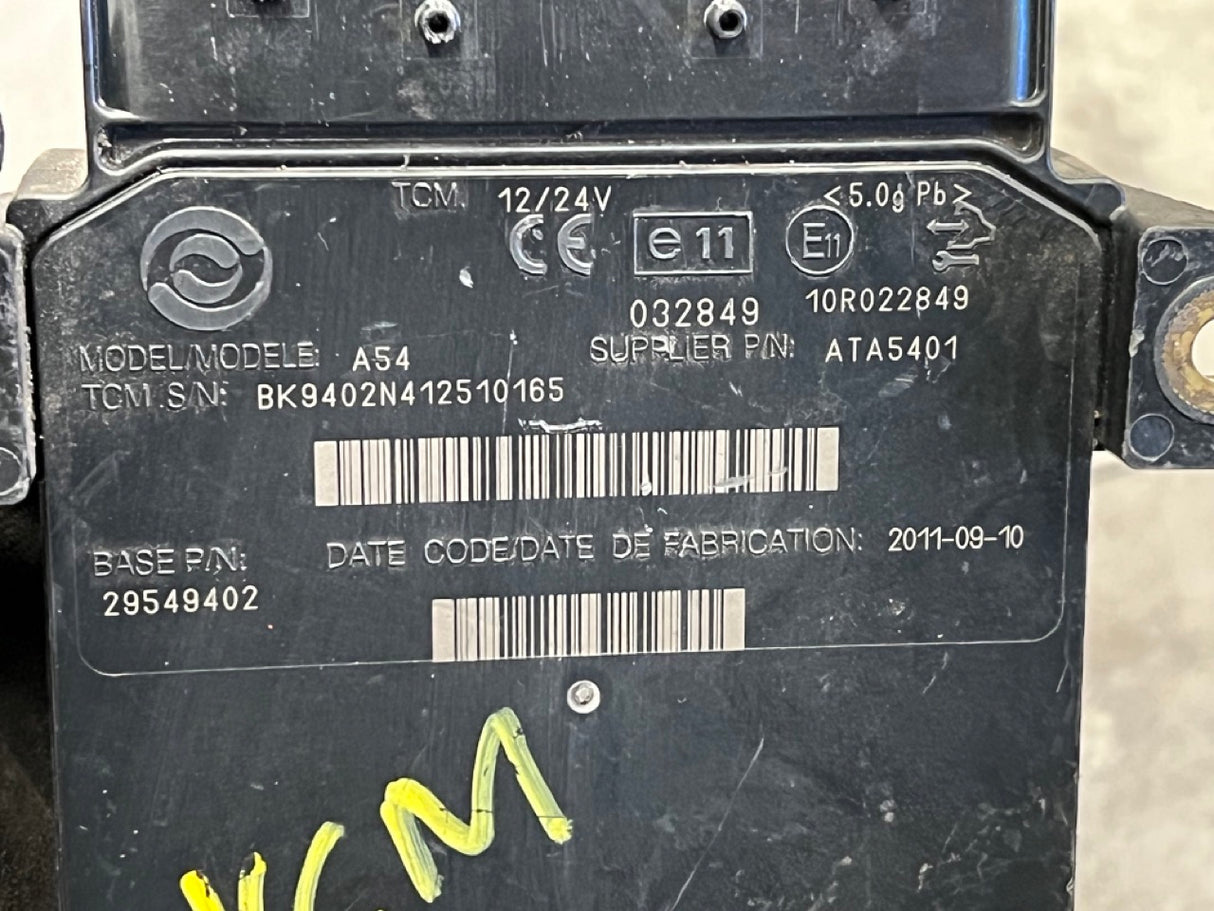 2011 Allison Transmission Control Module (TCM) Part # 29549402