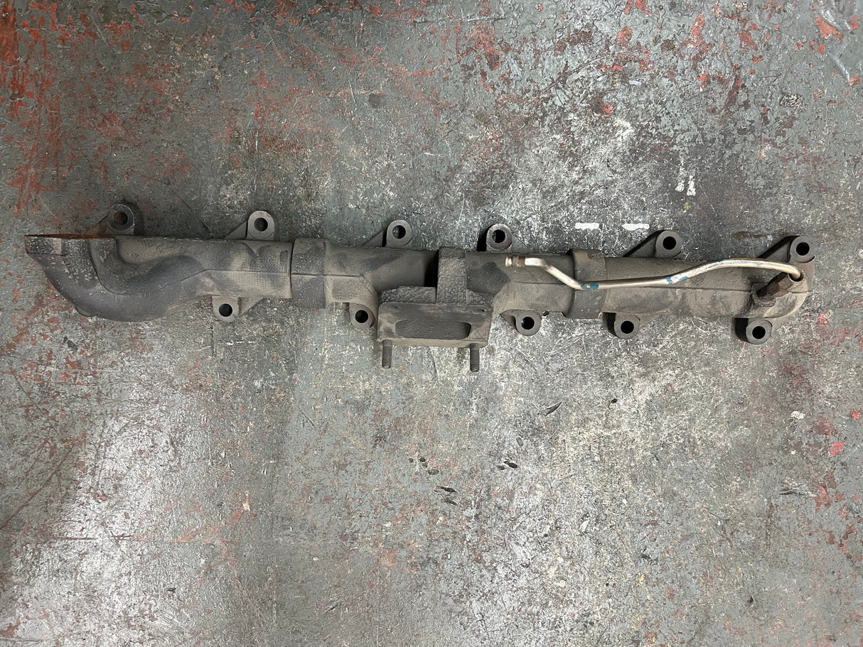 International DT466E Exhaust Manifold w/ EGR Cooler Part # 1844944C1, 1844324C2, 1844964C1