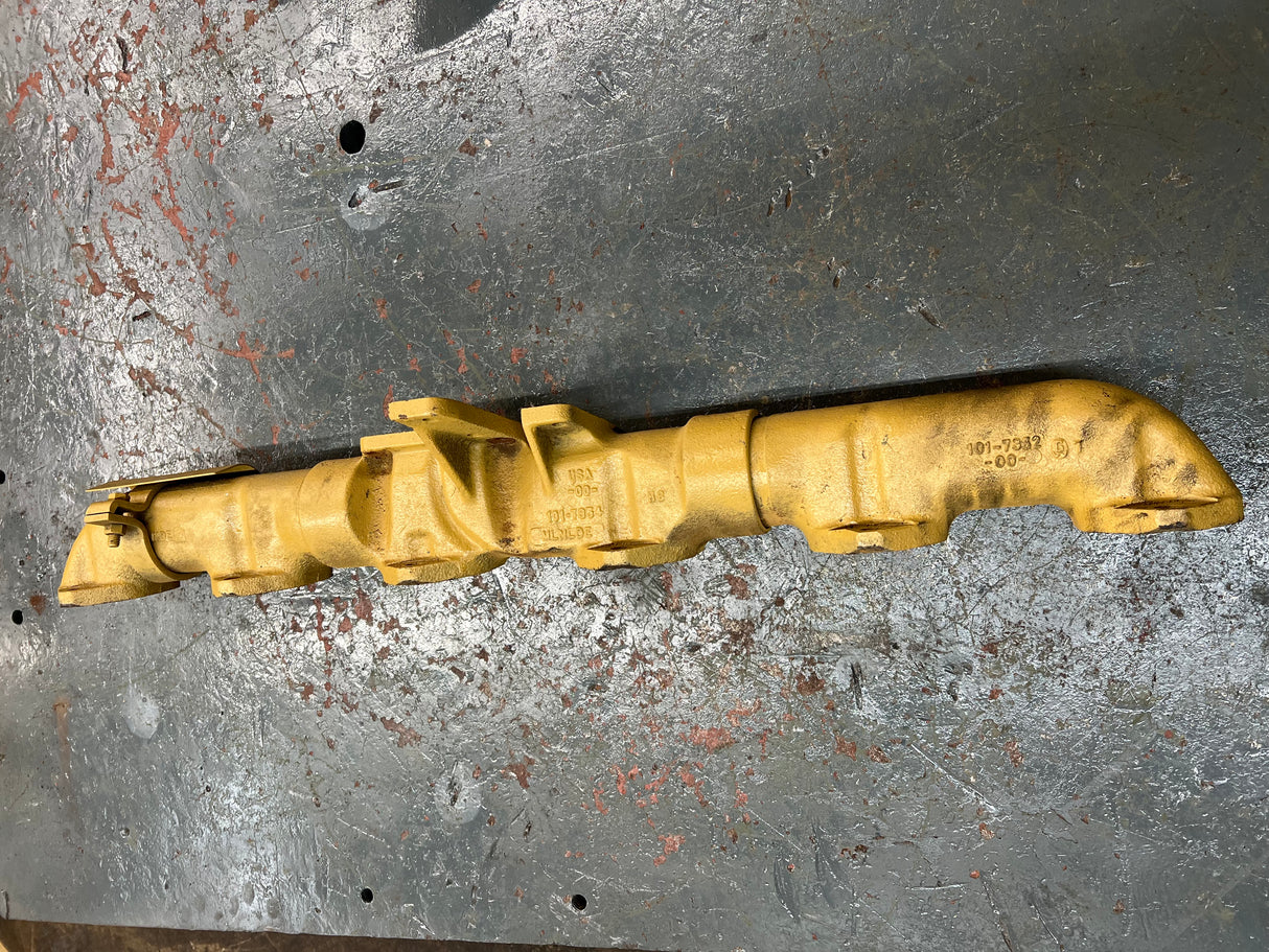 OEM Caterpillar Diesel Engine 3-Part Exhaust Manifold