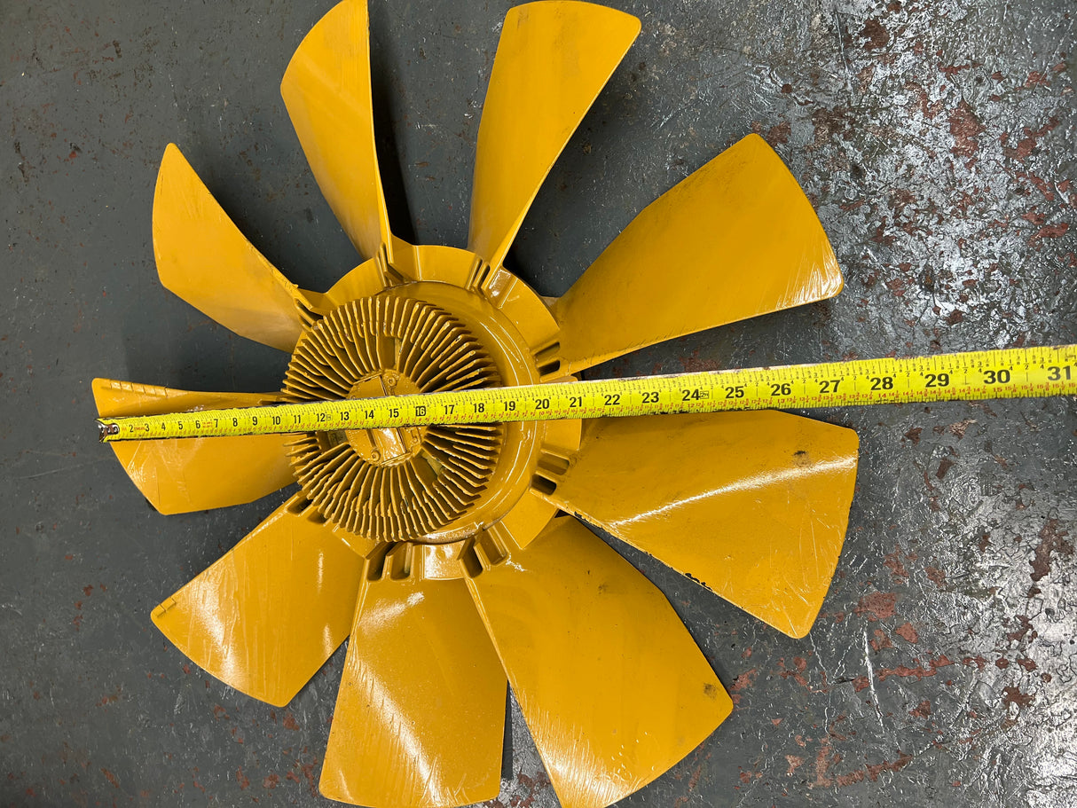OEM Caterpillar Fan Blade & Clutch Assembly