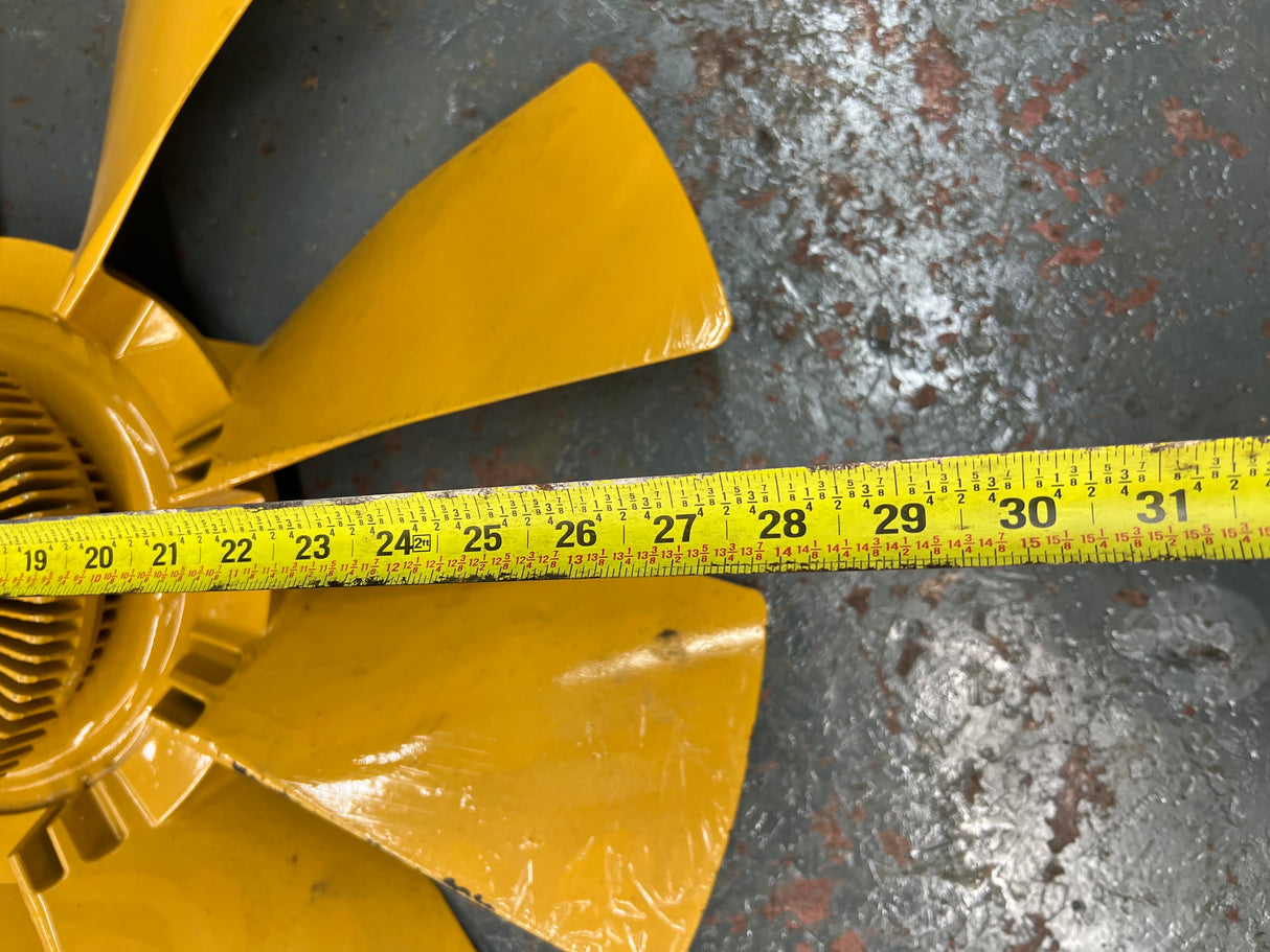 OEM Caterpillar Fan Blade & Clutch Assembly