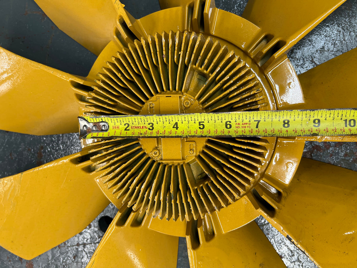 OEM Caterpillar Fan Blade & Clutch Assembly