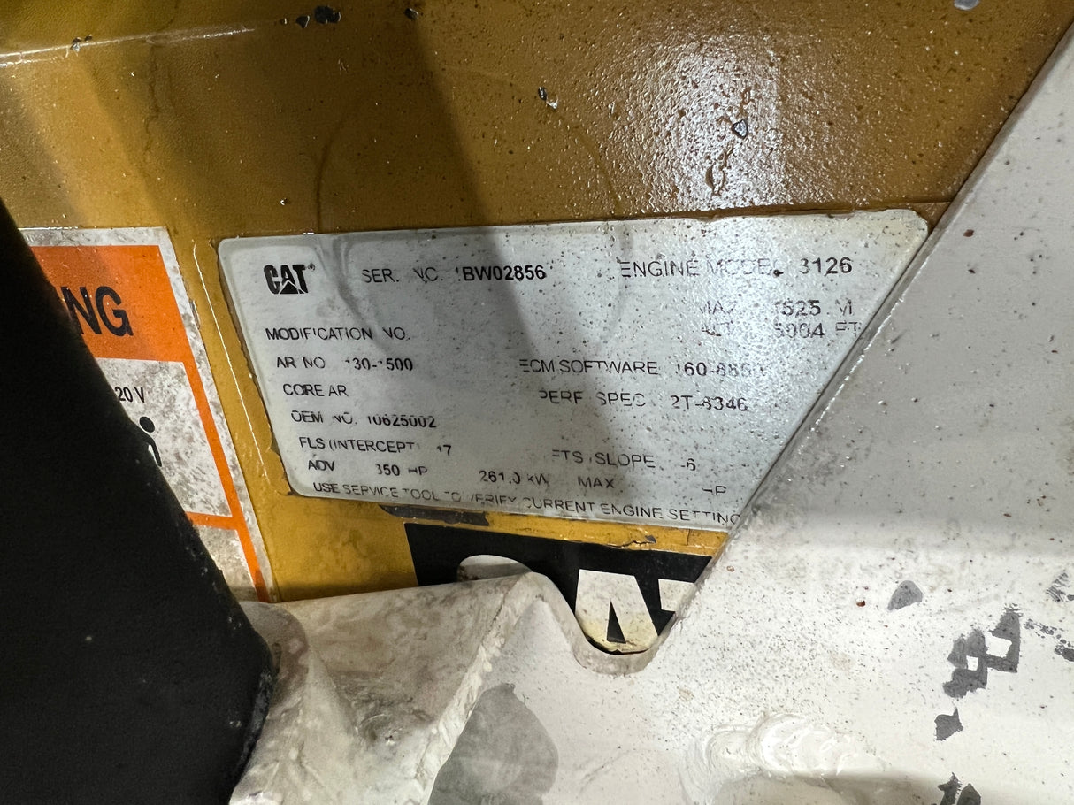 Caterpillar 3126 Diesel Engine For Sale, 350HP, 40-PIN