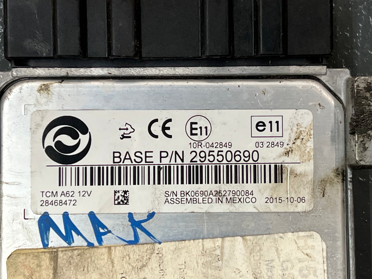 2015 Allison Transmission Control Module (TCM)Part # 29550690