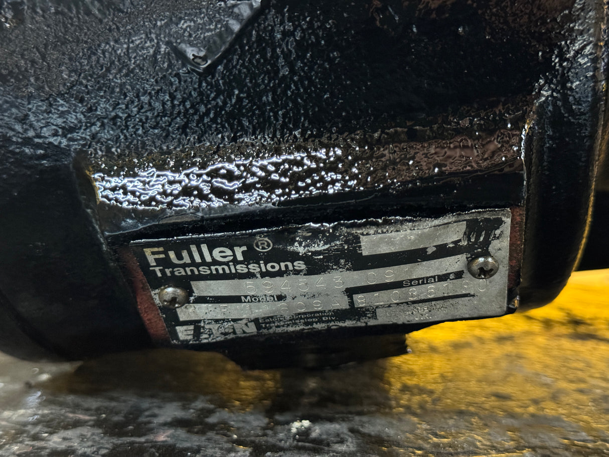 Eaton/Fuller RTF11609A Transmission For Sale, 9 Speed