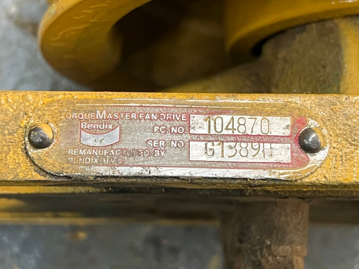 Caterpillar 3406A Fan Clutch Part # 104870