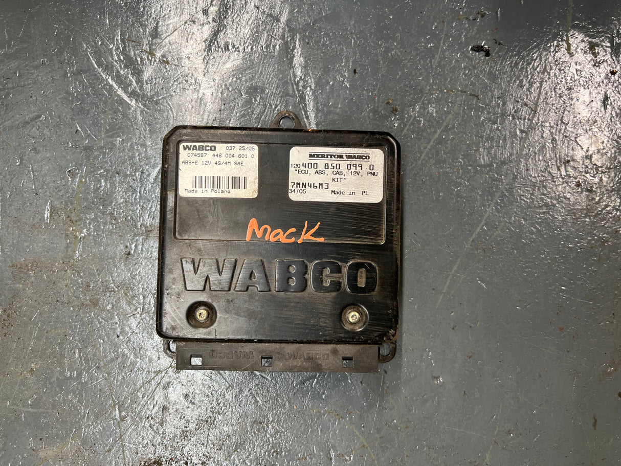 2005 MERITOR/WABCO 400 850 099 0 ABS-E Control Module, 12V, Part # 7MN46M3
