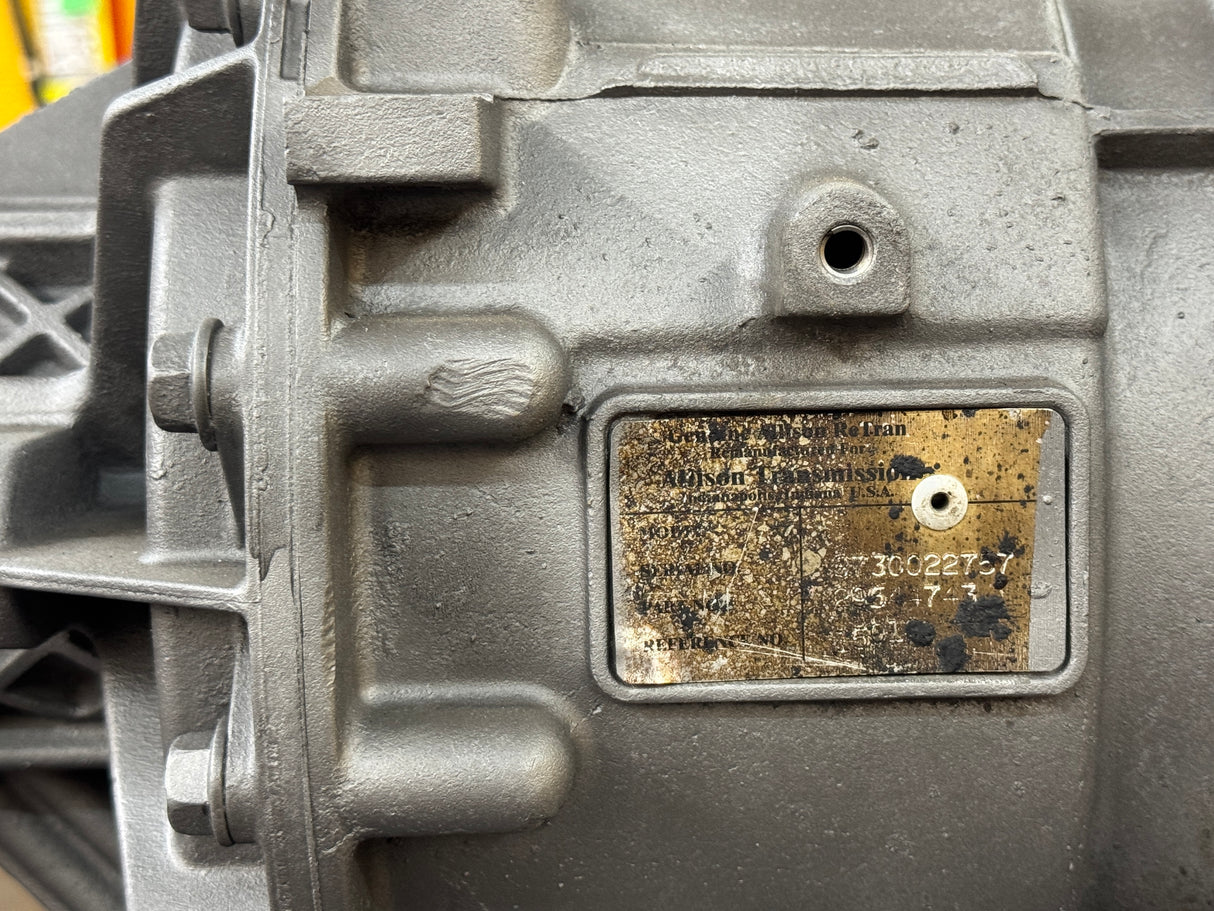 Allison 2000 Transmission For Sale, 2000 RETRAN, Part # 29544743