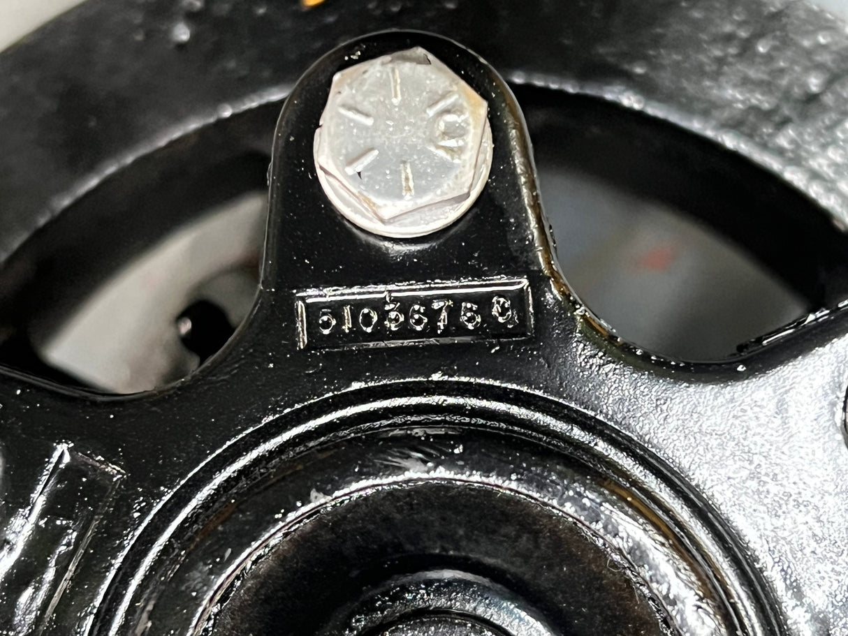 Detroit 6V92TA Fan Clutch Part # 5103868, 3-Grooved Pulley Part # 5103863-14-WF1M