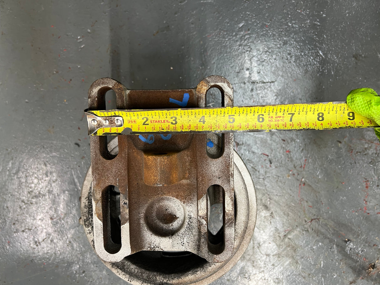 Detroit 6V92TA Fan Clutch Part # 5103868, 3-Grooved Pulley Part # 5103863-14-WF1M