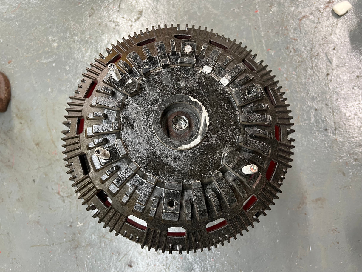 Cummins ISL9 Horton Fan Clutch Part # 98A9996, Base Part # 601921, Pulley Part # 601536