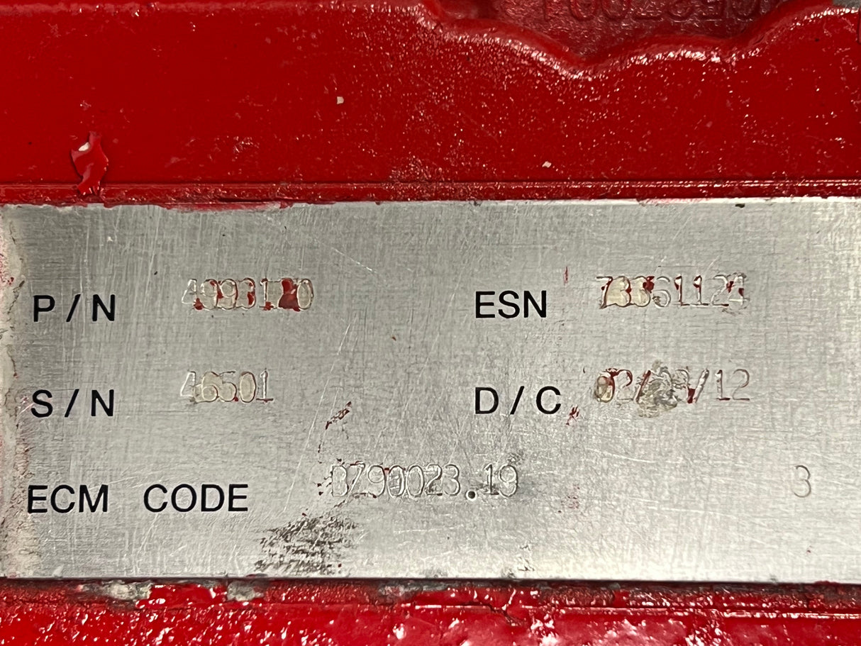 2011 Cummins ISB 6.7 Engine Control Module (ECM) 4993120