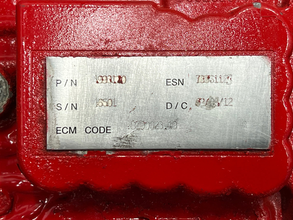 2011 Cummins ISB 6.7 Engine Control Module (ECM) 4993120