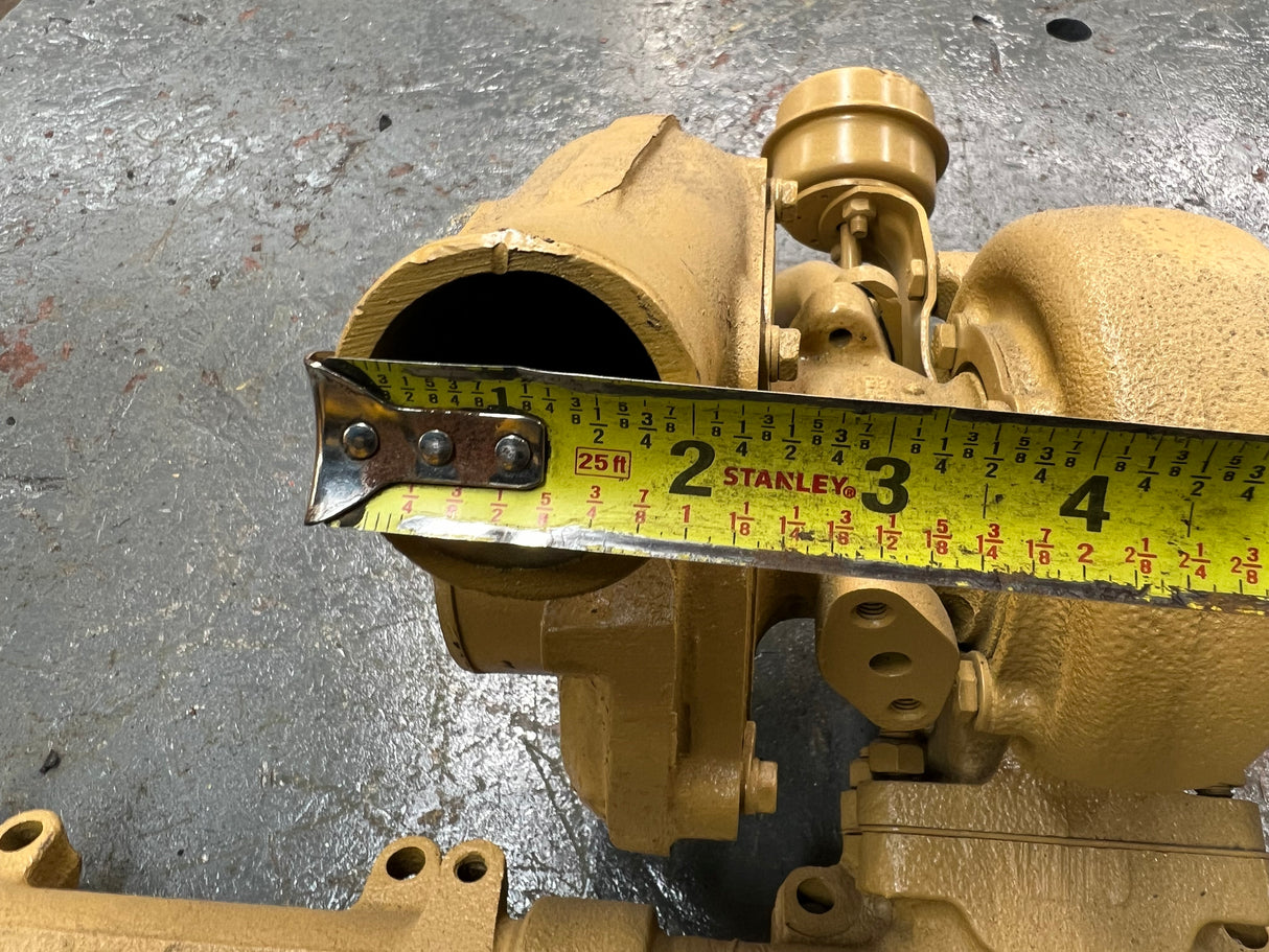 OEM Caterpillar 3116 / 3126 3-Part Exhaust Manifold w/ Turbocharger