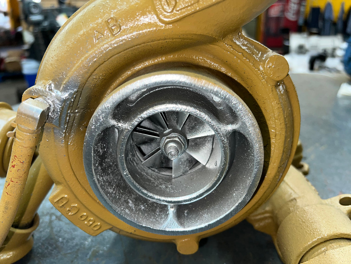 OEM Caterpillar 3116 / 3126 3-Part Exhaust Manifold w/ Turbocharger