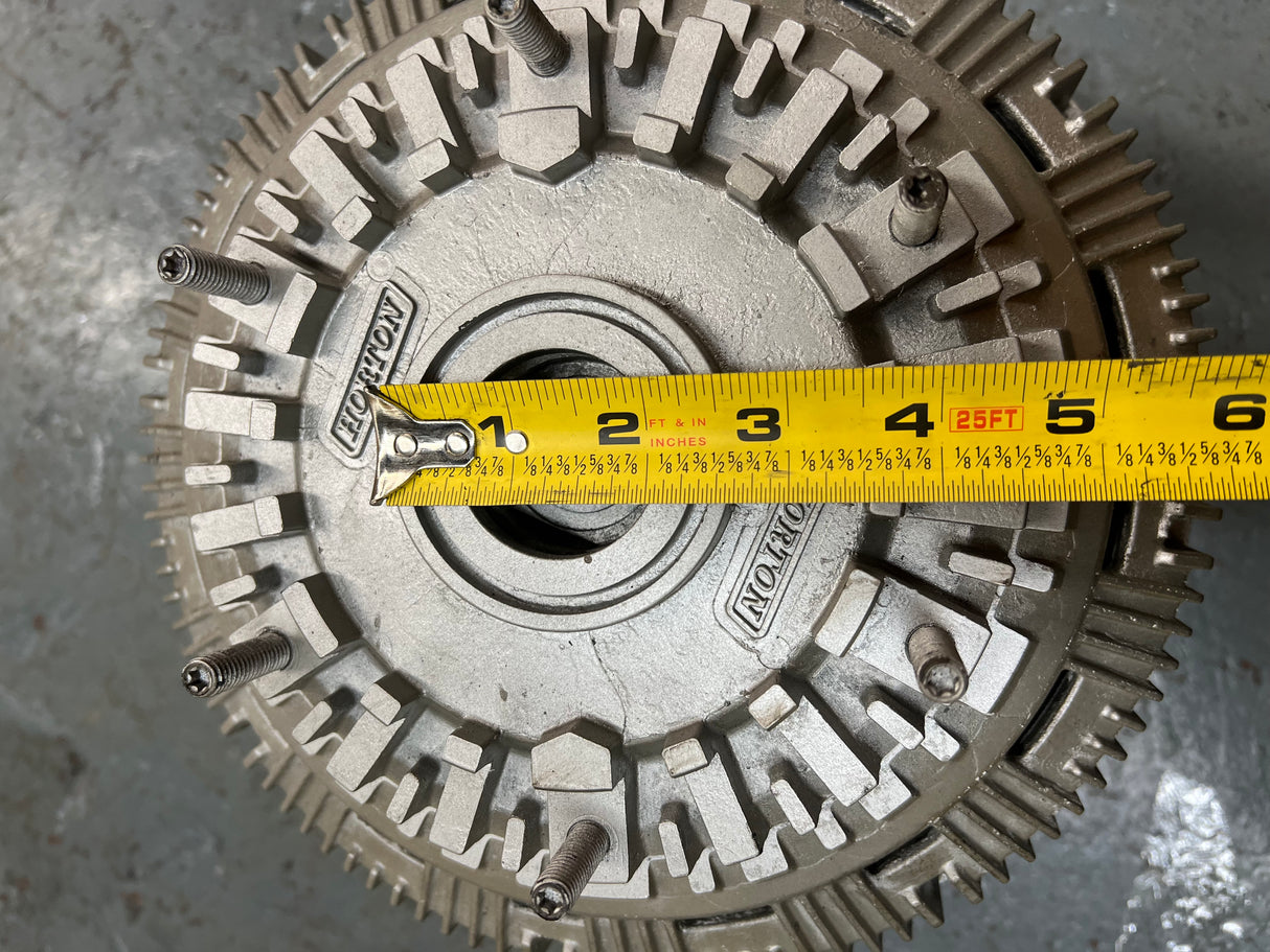 Cummins ISX 2-Speed Horton Fan Clutch Part # 98A9786, Pulley Part # 601904