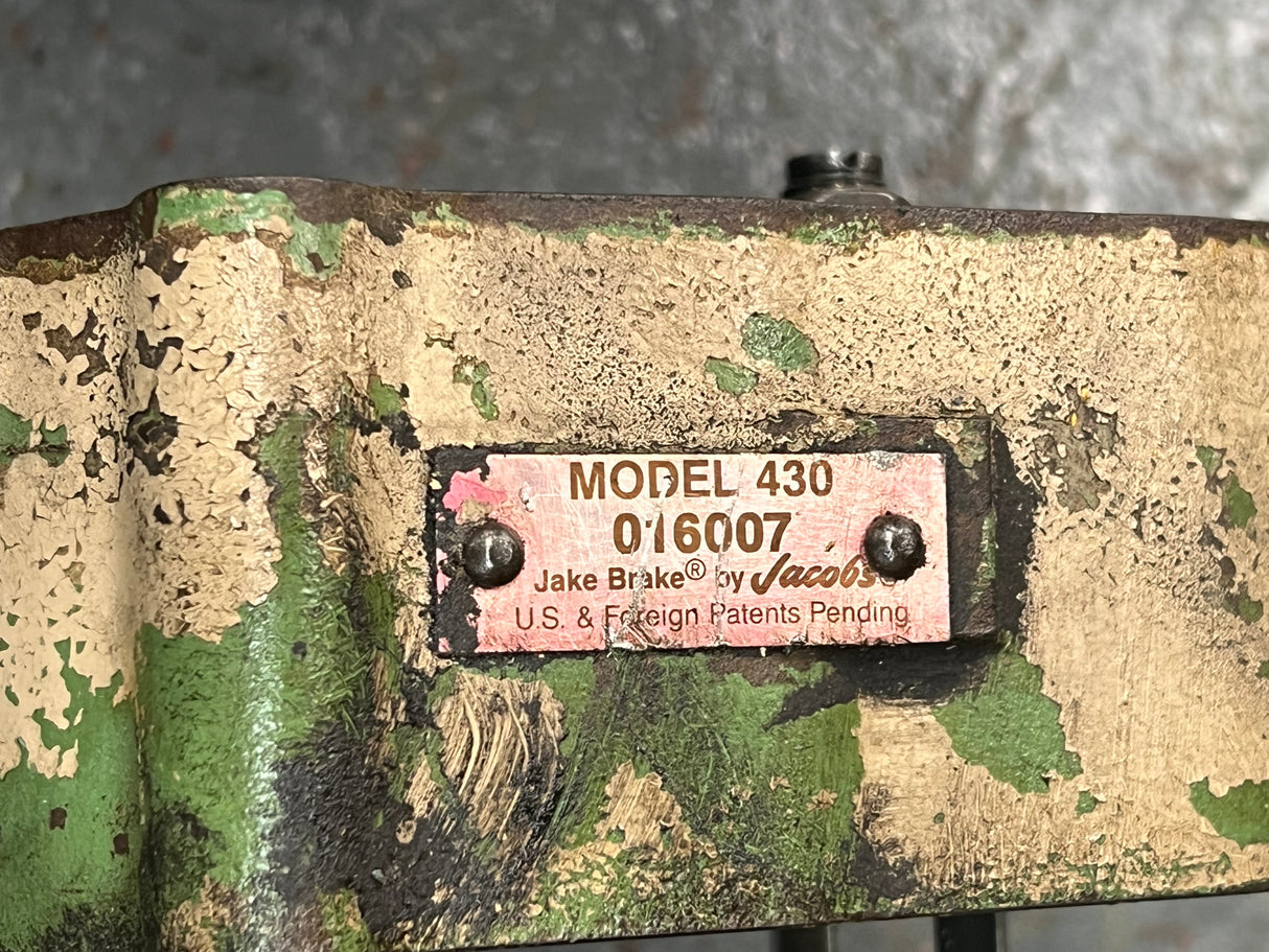 Cummins Jacobs Engine Brake Model 430 Set w/Nuts & Bolts Part # 016007