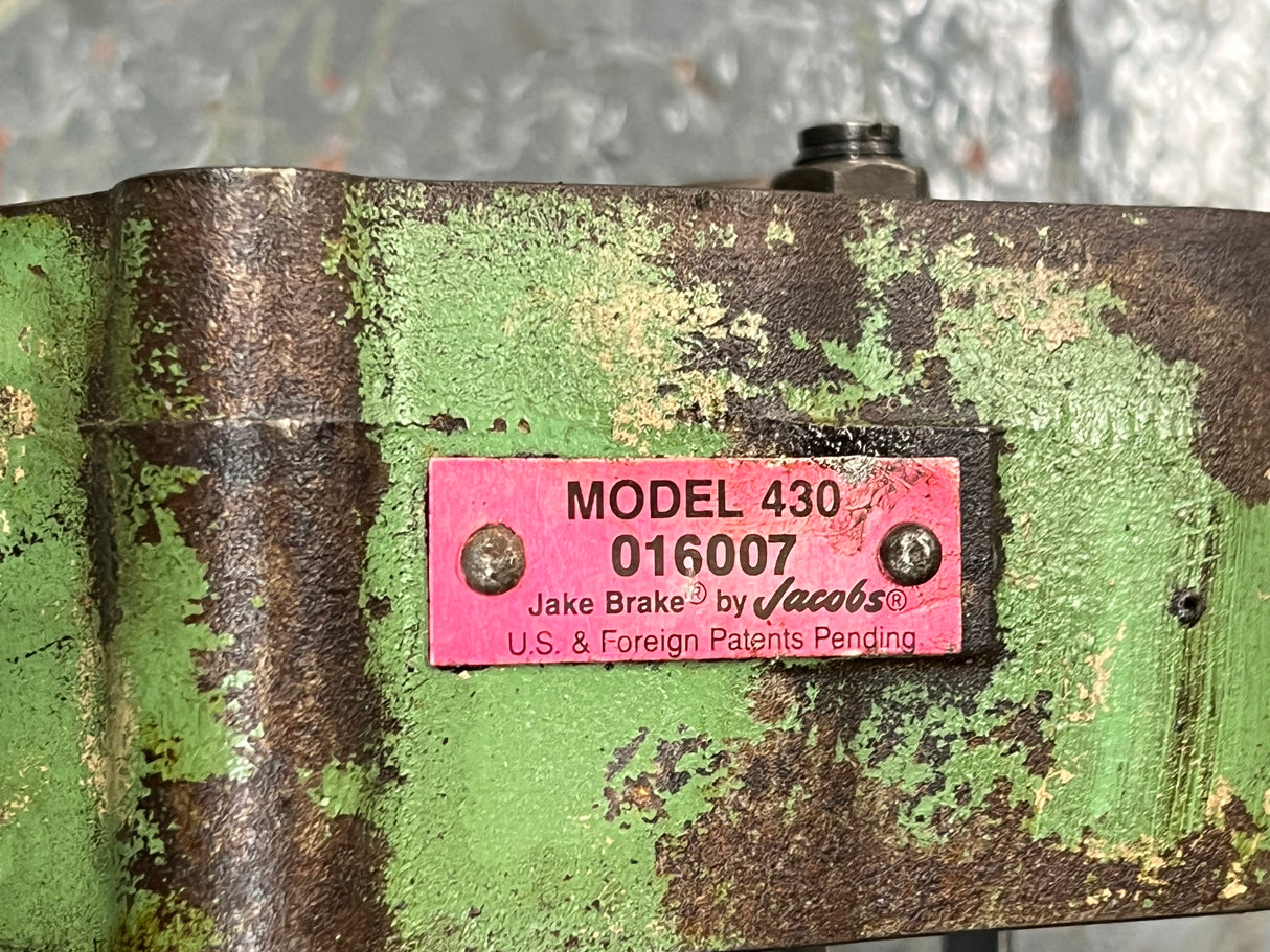 Cummins Jacobs Engine Brake Model 430 Set w/Nuts & Bolts Part # 016007
