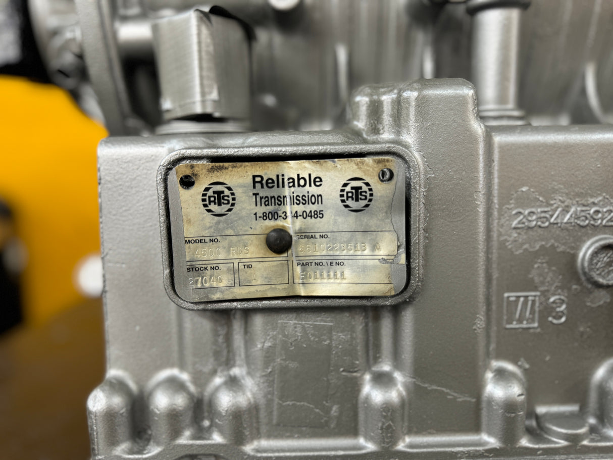 Allison 4500RDSP Transmission for Sale, 4500RDS w/ PTO Provision