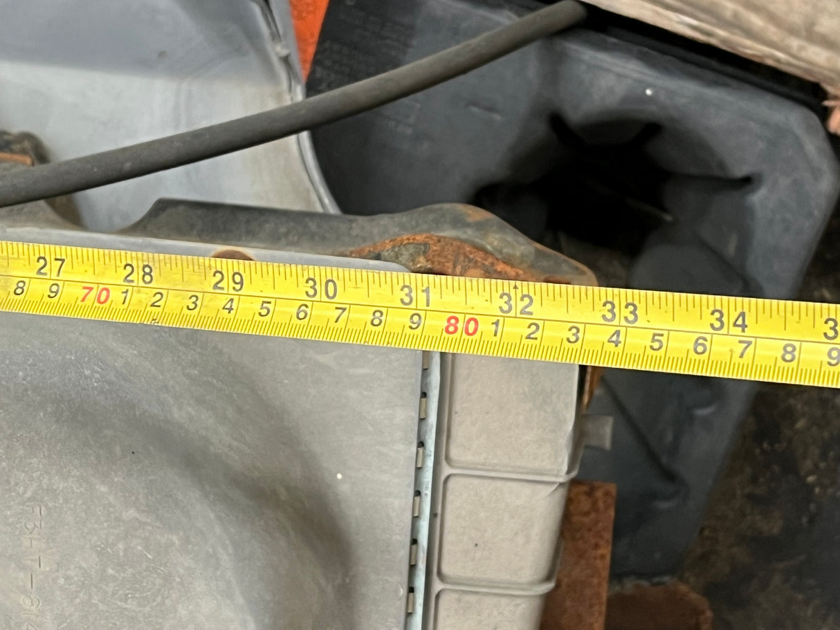 1994 Ford F-700 Cooling Assembly Radiator Part # F3HT8005BB, Charge Air Part # F3HT6K775BB