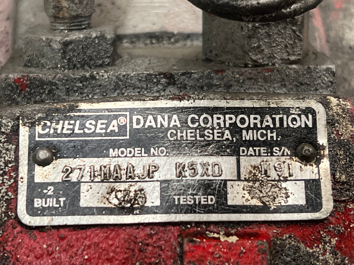 CHELSEA Parker PTO (Power Take Off) Pump 271-Series, C21-P-435, OFF ALLISON AT545