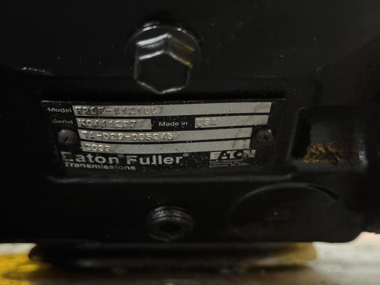 Eaton/Fuller FROF11210C Transmission w/ Overdrive For Sale