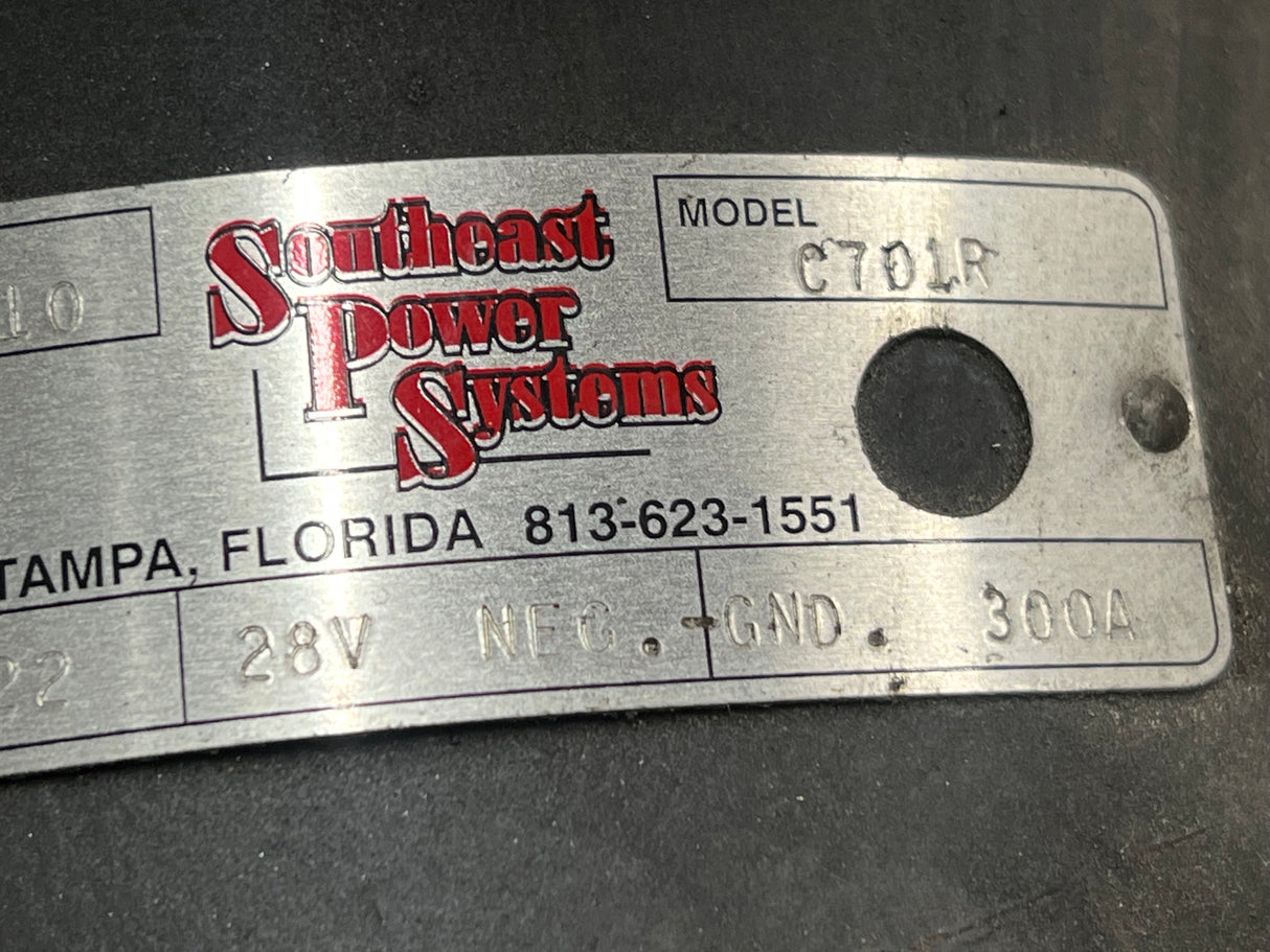 OEM C.E Niehoff Alternator C701R, Pulley Part # A3-228