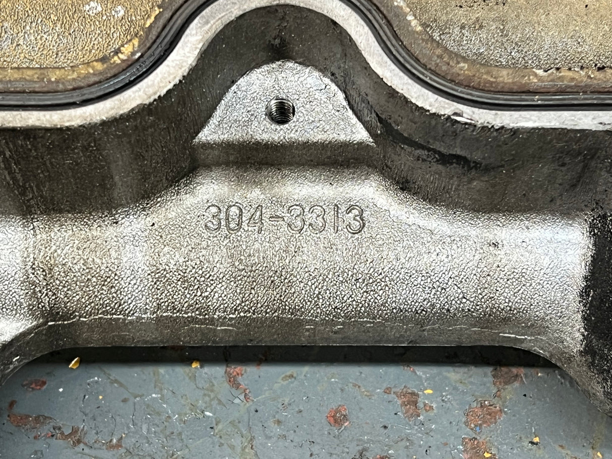 OEM Caterpillar C15 Valve Cover Spacer / Rocker Arm Housing 304-3313