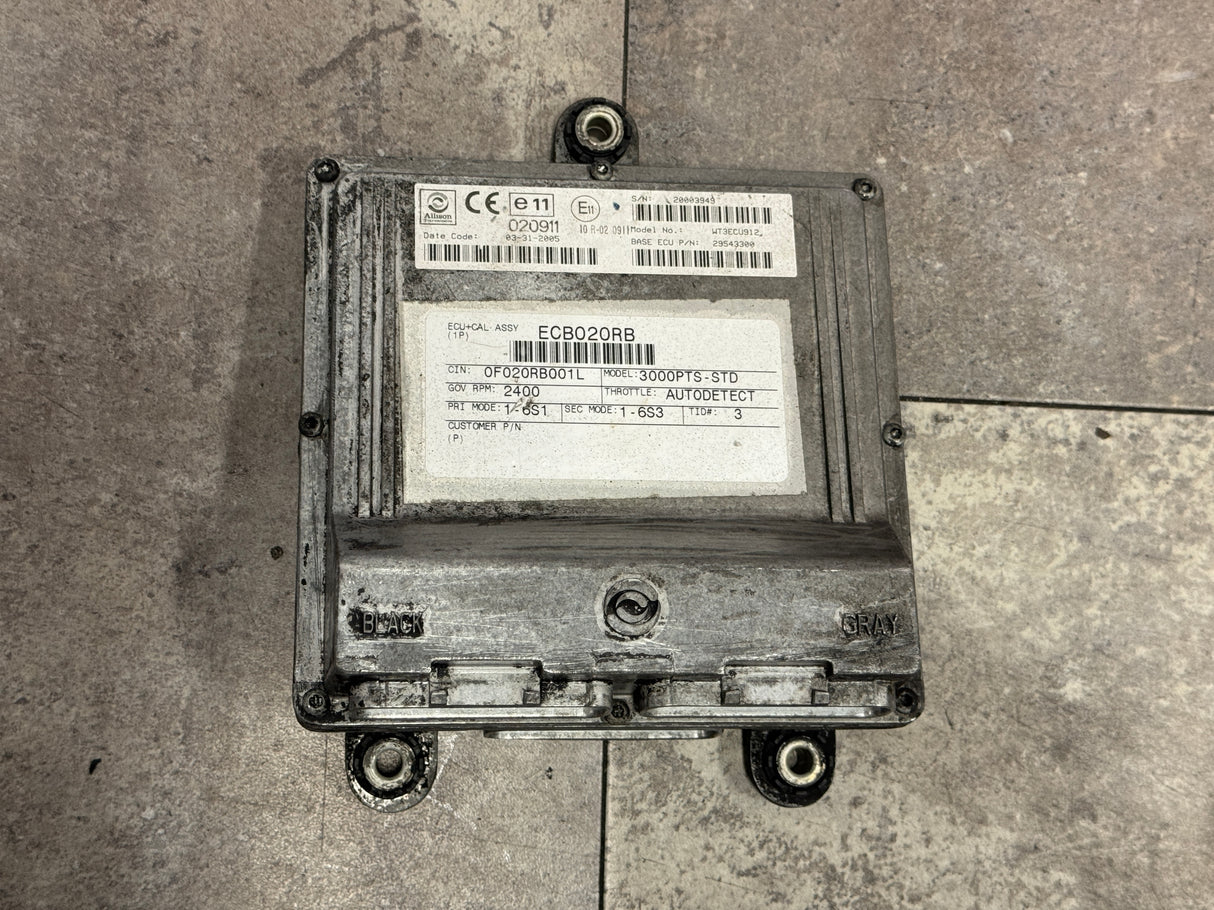 2005 Allison 3000PTS TCM Part # 29543300