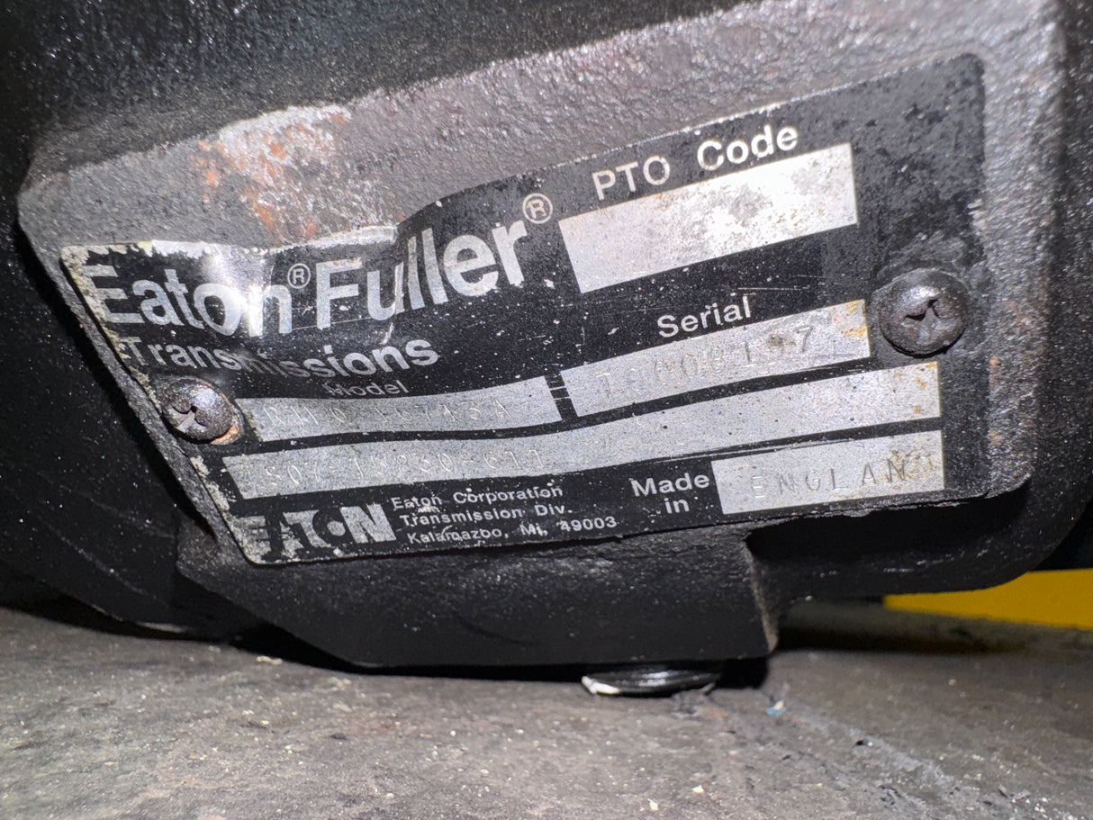 Eaton Fuller RTLO16713A Transmission For Sale, 13 Speed w/ Overdrive