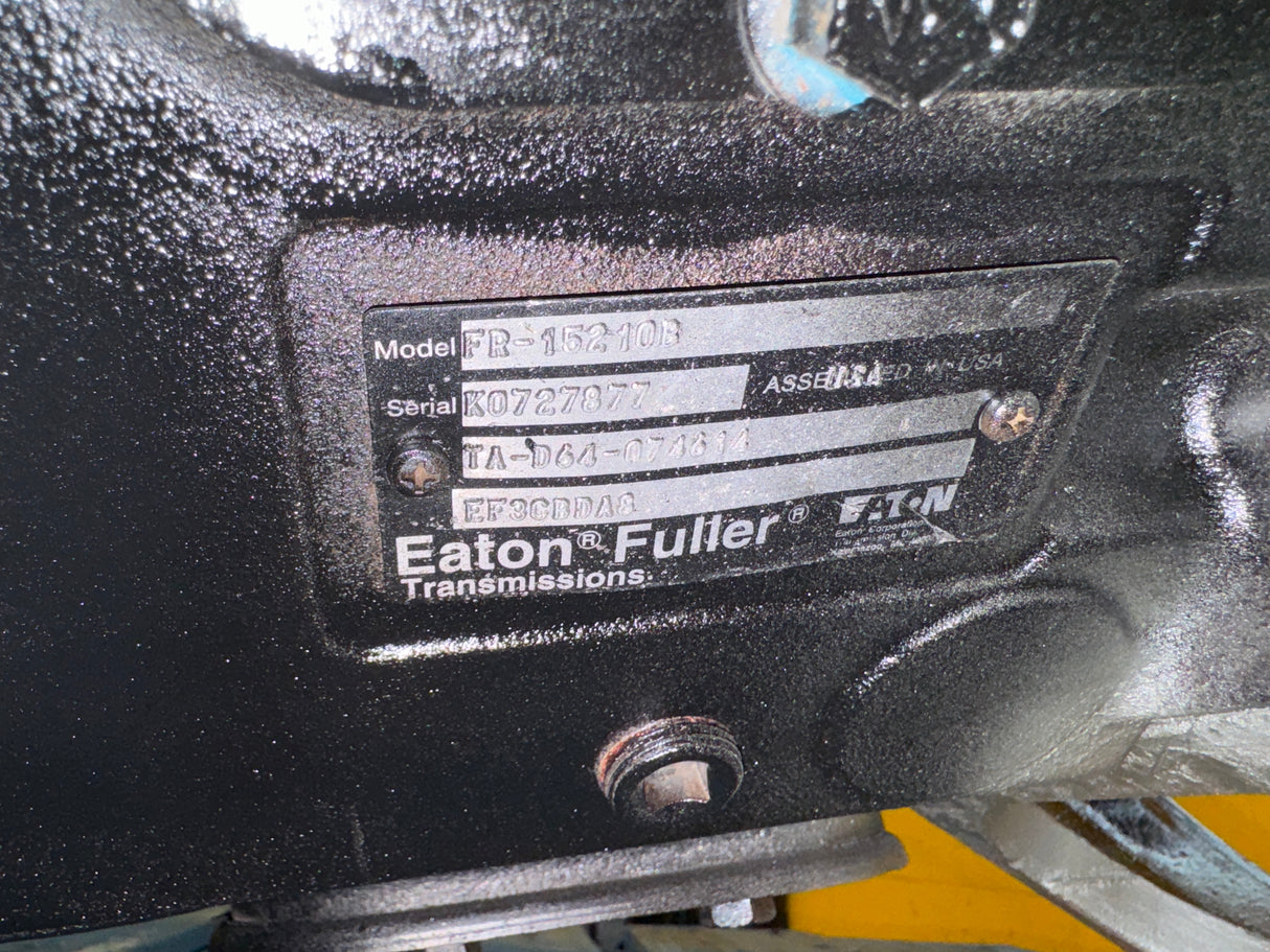 Eaton Fuller FR15210B Transmission for Sale, FR-15210B, 10 Speed