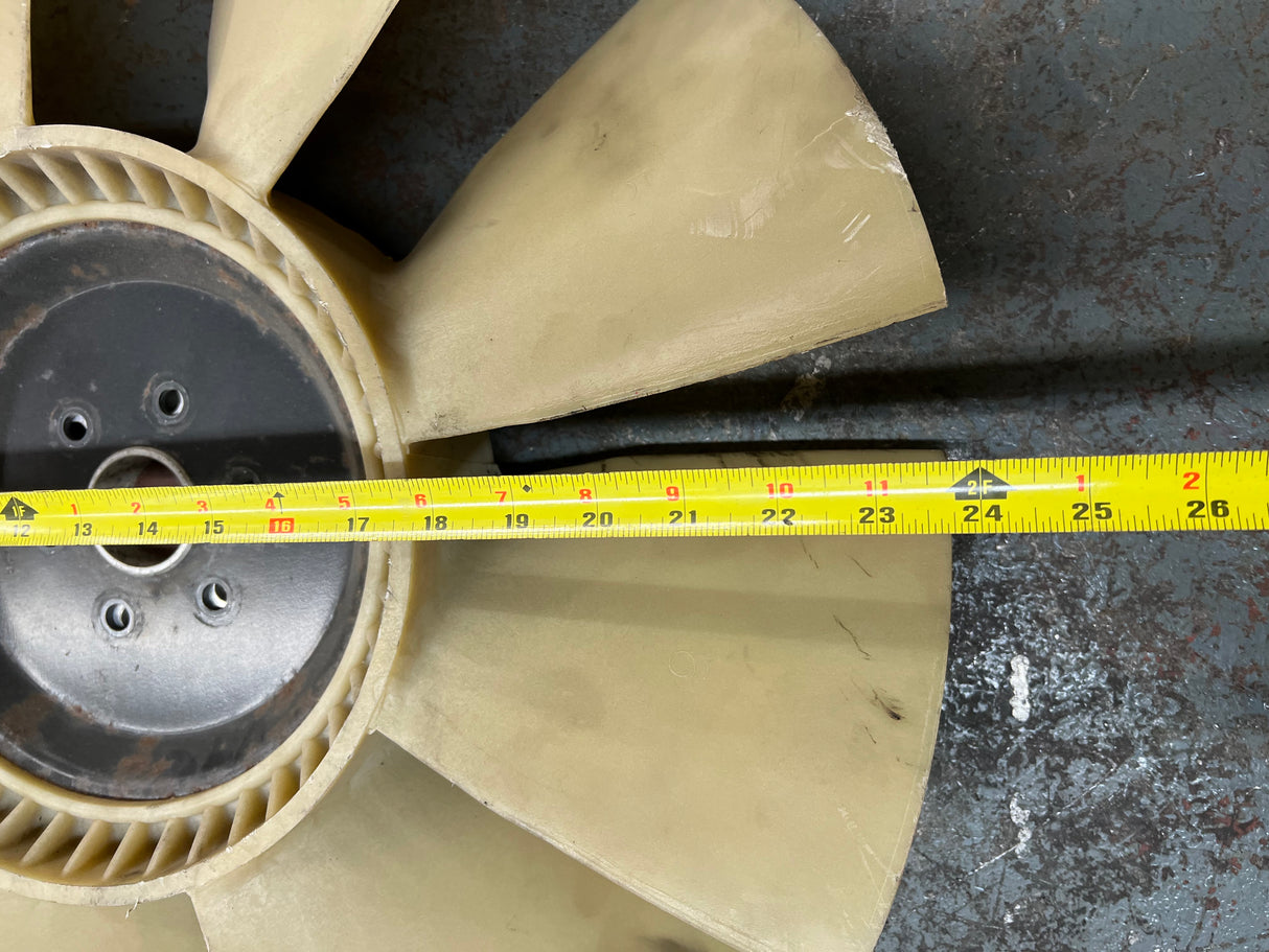 Cummins ISB Fan Blade Part # 4735-43480-27, 24 INCHES, 9 Blades w/ Spacer