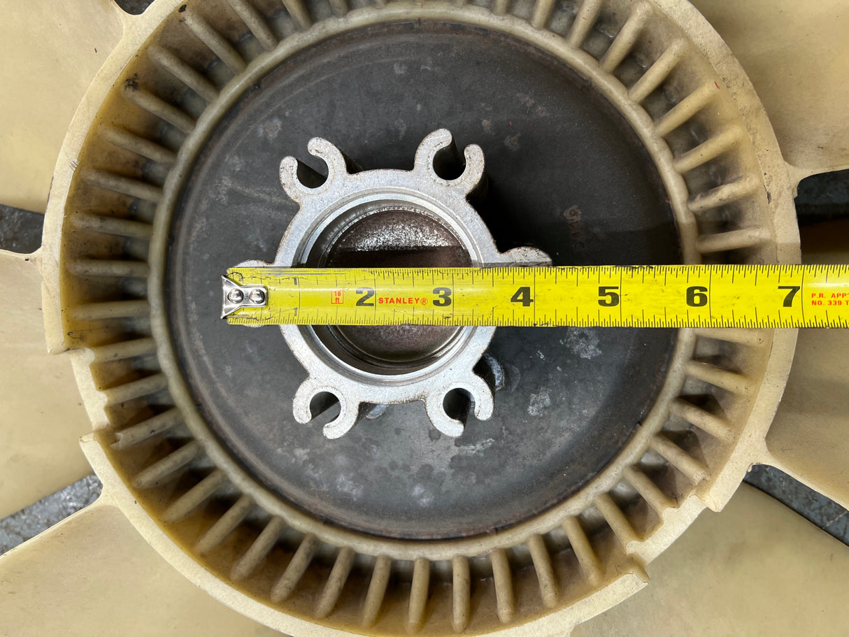 Cummins ISB Fan Blade Part # 4735-43480-27, 24 INCHES, 9 Blades w/ Spacer