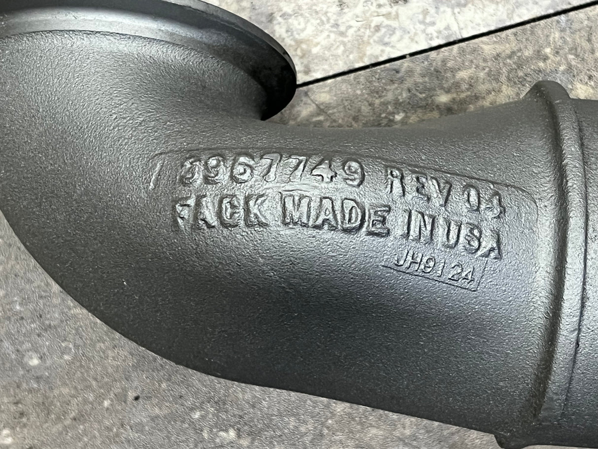 Cummins ISC Air Transfer Elbow Tube 3967749 REV 04 FACK