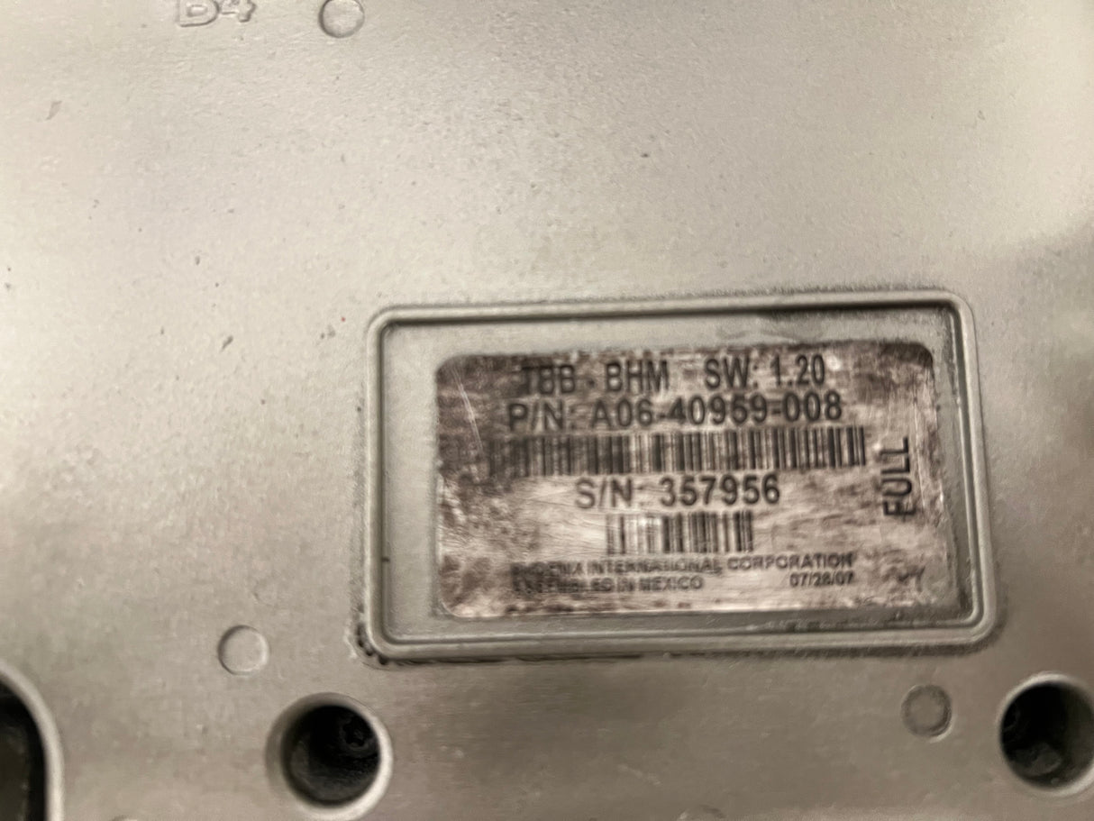 2007 Freightliner M2 BS ECM Chassis Control Module OEM Part # A06-40959-008