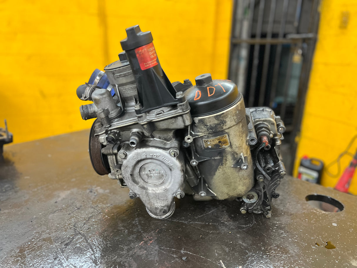 Detroit DD13 Oil Filter Housing / Thermostat / Water Pump Module Part # A 471 180 38 10 ZGS 001, A4711803810ZGS001