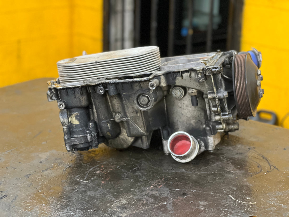 Detroit DD13 Oil Filter Housing / Thermostat / Water Pump Module Part # A 471 180 38 10 ZGS 001, A4711803810ZGS001