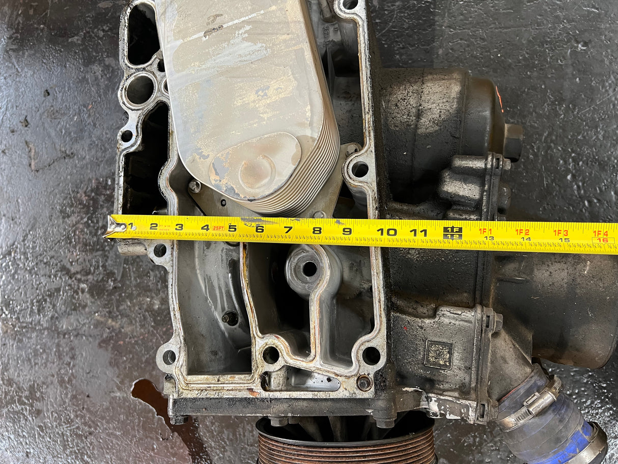 Detroit DD13 Oil Filter Housing / Thermostat / Water Pump Module Part # A 471 180 38 10 ZGS 001, A4711803810ZGS001