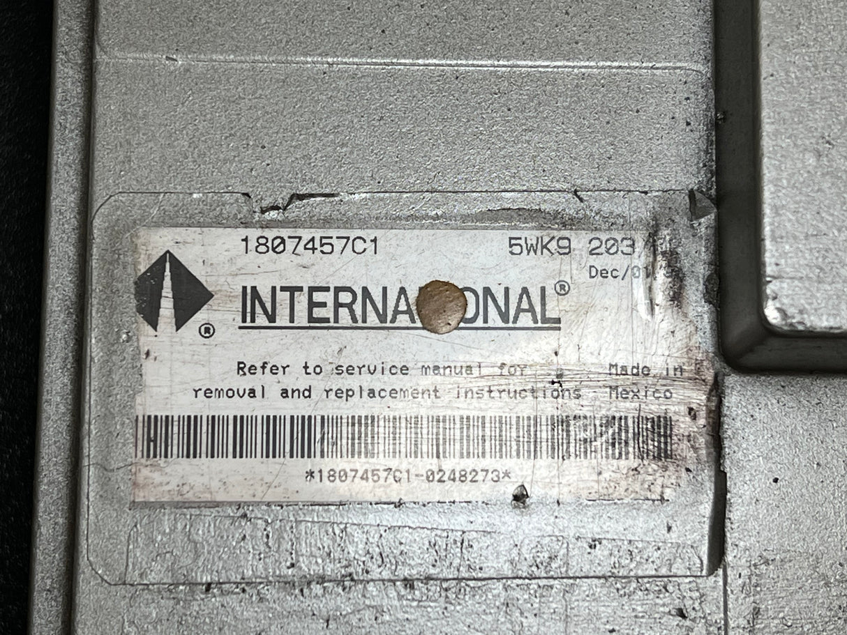 2003 International DT466E Engine Control Module (ECM) Part # 1833341C2, NON-EGR