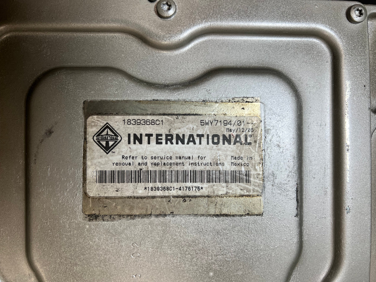 International DT466E ECM/ECU/PCU/PCM Part # 1839368C1, 1842443C95